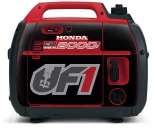 Official UF1 Honda Generator Decal