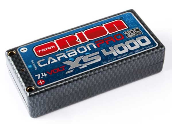 Team Orion Carbon Pro XS 4000mAh 90C Shorty LiPo