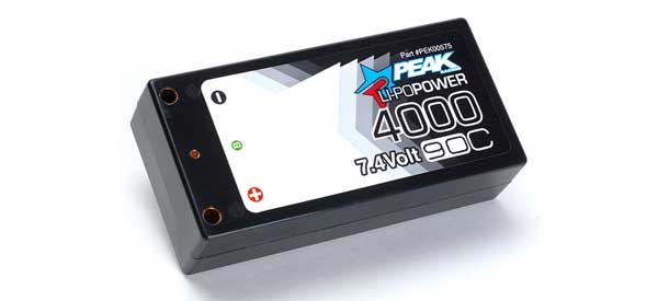 Peak Performance Pro 4000mAh 90C Shorty LiPo