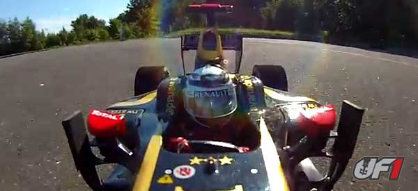 Video: Lotus E20 F1 with Realistic Driver