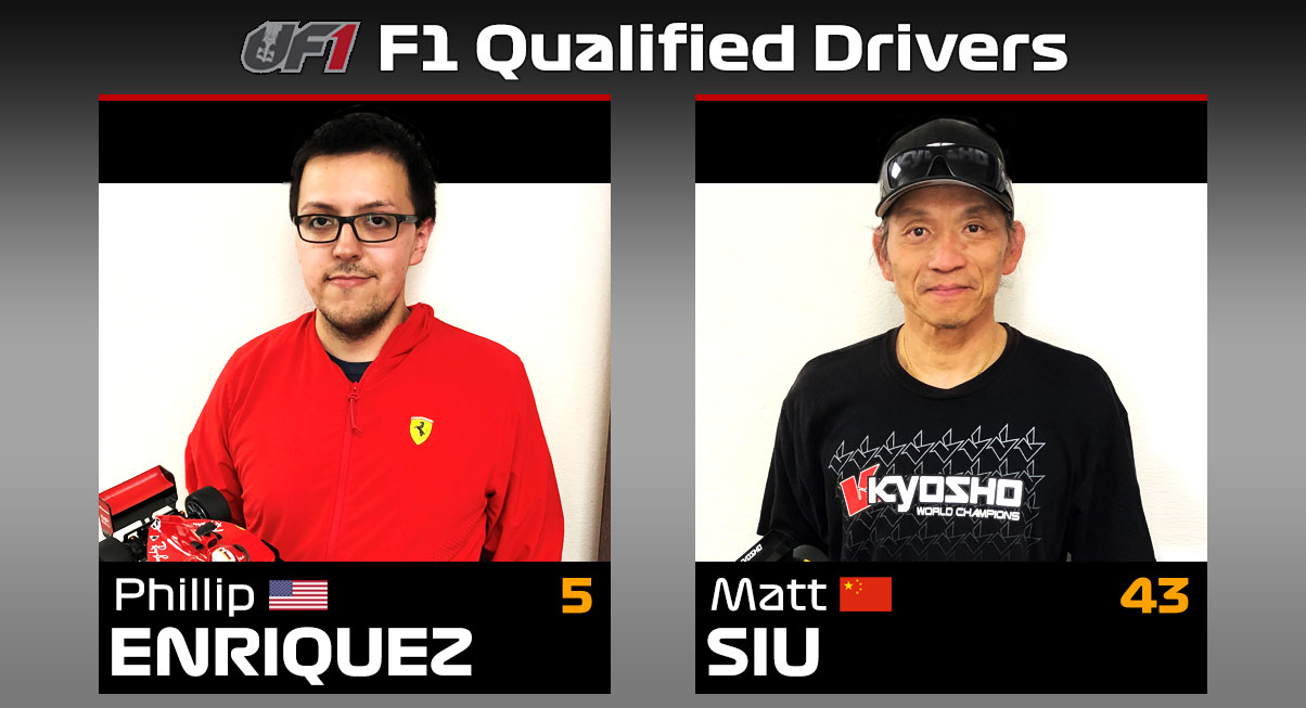 Enriquez and Siu - Your 2 New F1 Drivers | UF1 RC